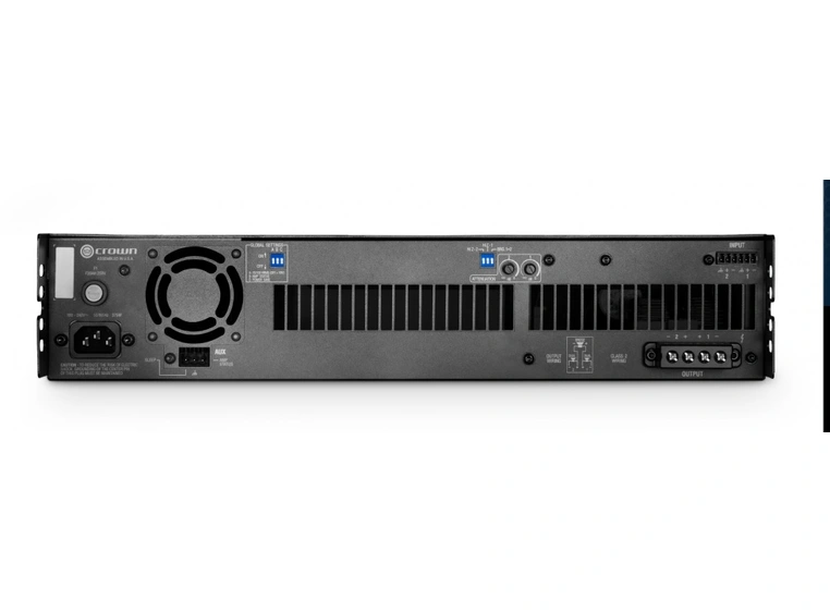 Crown installasjonsforst. 2 x 1250W i 4ohm/70/100V 